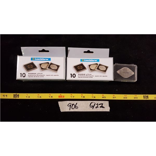 Coin Capsuls & Magnifier