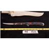Image 4 : Filleting Knife With Fish Scale Sheath