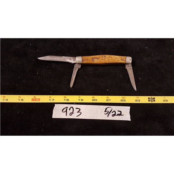 Antler Handle Folding Knife