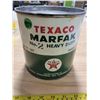 Image 1 : Texaco 5 lb grease can