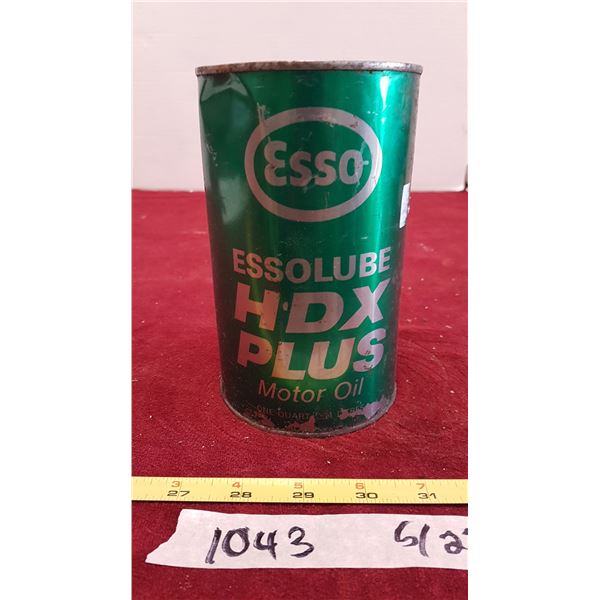 Esso HDX Oil (Tin Full)