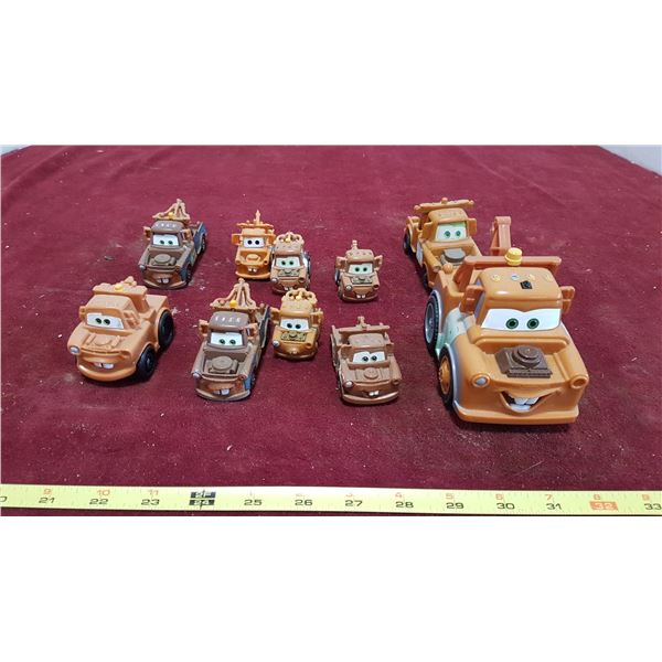 10 "Cars" Tow Matters Toys