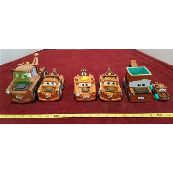 3 "Cars" Tow Matters Toys