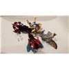 Image 10 : Transformers Beast Wars Loose Action Figures X4 (Metals Waspinator,Metals Tarantulas Silverbolt Delu