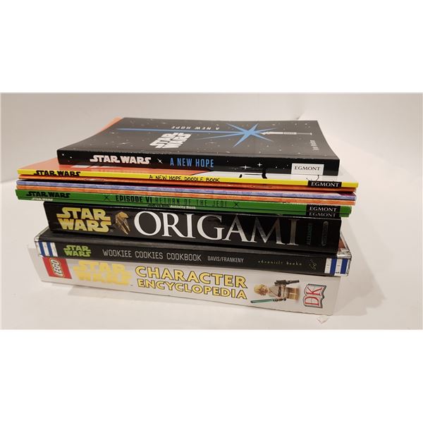 Star wars Books X10 Kids (kids Books,Origami,LEGO and Wookie Cookie Cookbook)
