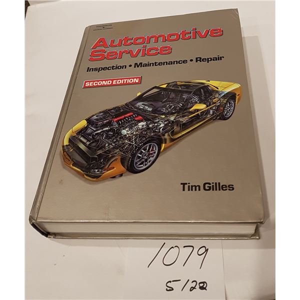 Thompson Delmare Learning AUTOMOTIVE SERVICES  MANUAL 2nd Edition Text Book by Tom Giles