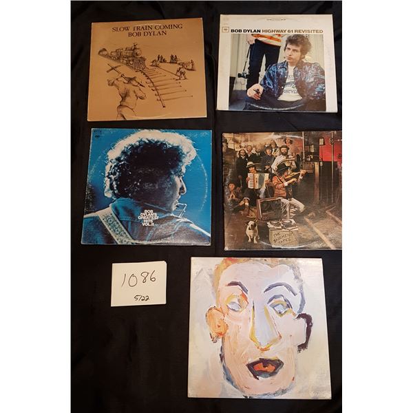 5X Bob Dylan Record/Vinyl Bundle (3X 2LP and 2X LP)