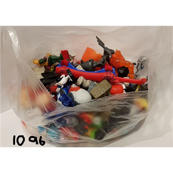 Big Bag of Children's Toys and McDonald's Toys
