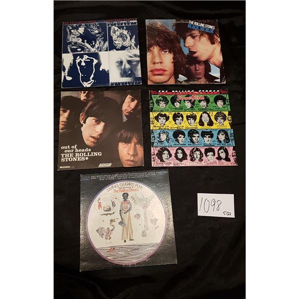 5X Rolling Stones Albums/Vinyl/Records/LP