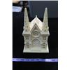 Image 1 : #1110 - Partylite Ivory Bisque Church - No Box, Used.