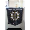 Image 2 : #1117 - Large Coors Light Boston Bruins Stanley Cup Banner