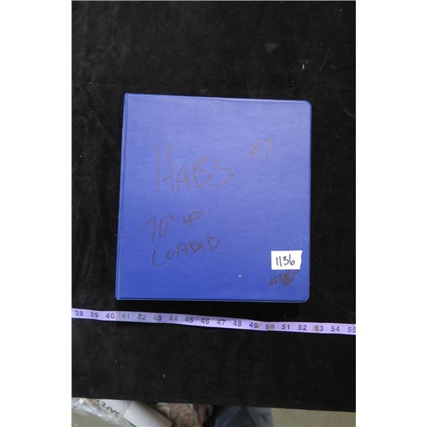 #1136 - Card Binder #7 >> 360 Montreal Canadiens Cards