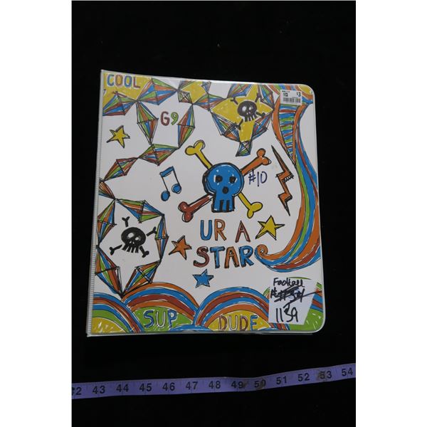 #1139 - Card Binder #10 >> 200 Cards - 100 of 1985 Topps USFL Football and 100 Vintage Hall of Famer