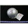 Image 1 : #1150 - Autographed Mini Helmet YA Title with HOF inscription - SF 49ers