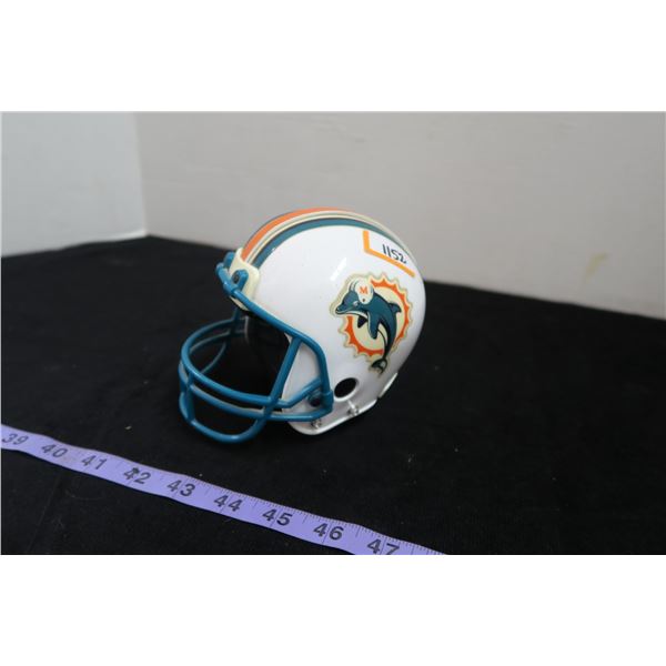 #1152 - Miami Dolphins Mini Helmet Piggy Bank