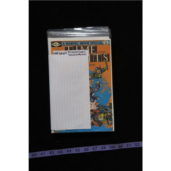 #1155 - Lot of 5 #1 Issues of Comics based on Movies