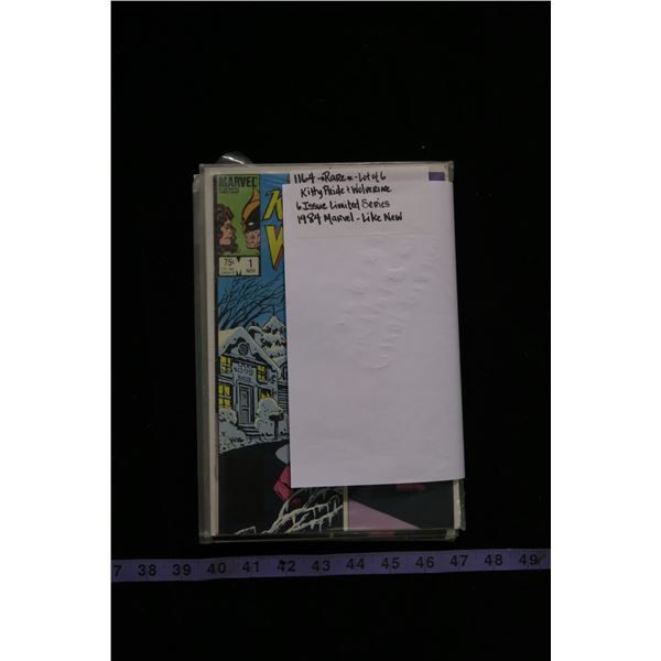 #1164 - RARE Kitty Pryde and Wolverine 6 Issue Limited Series - 1984 Marvel LIKE NEW