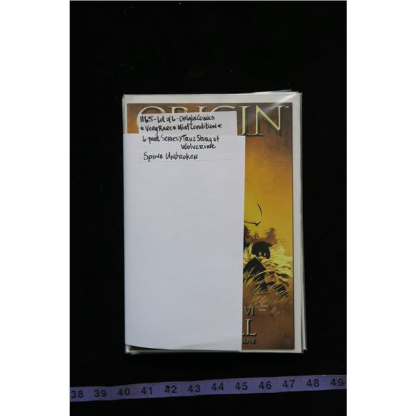 #1165 - Origin - The True Story of Wolverine - 6 Part Series - ALL MINT Spine Unbroken