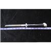 Image 2 : #1182 - Vintage Japan Stainless Steel 13" Folding Lockback Humpback Stiletto; Unused