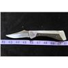 Image 2 : #1188 - Custom Crafted Sharp 300 Folding Lock Blade. Nice and heavy. Stainless Steel