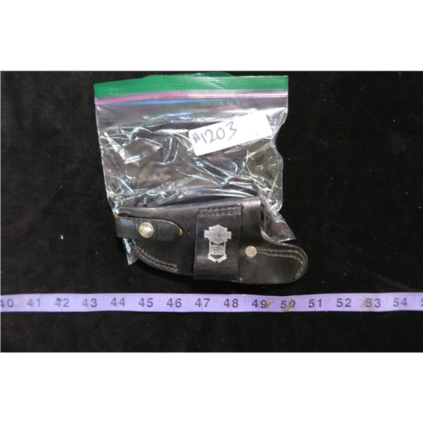 #1203 - Harley Davidson Leather Sheath