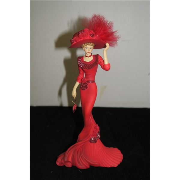 #1209 - Thomas Kinkade - Red at heart Figurine