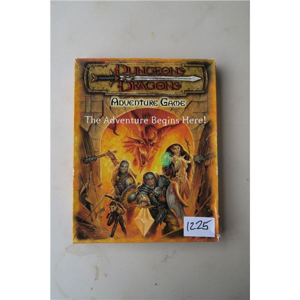 #1225 - Dungeon's & Dragons Adventure Game Box Set - Complete and unused