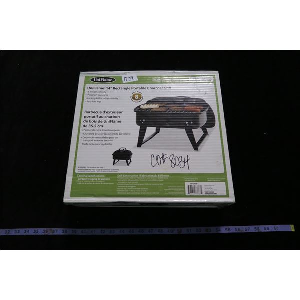 #1239 - Uni-Flame Hibatchi Briquette BBQ - Unopened/Unused