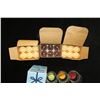 Image 2 : #1250 - Party Lite Lot - Spring Trio, 2 boxes of Tealights, 1 box of Votives and a Pillar