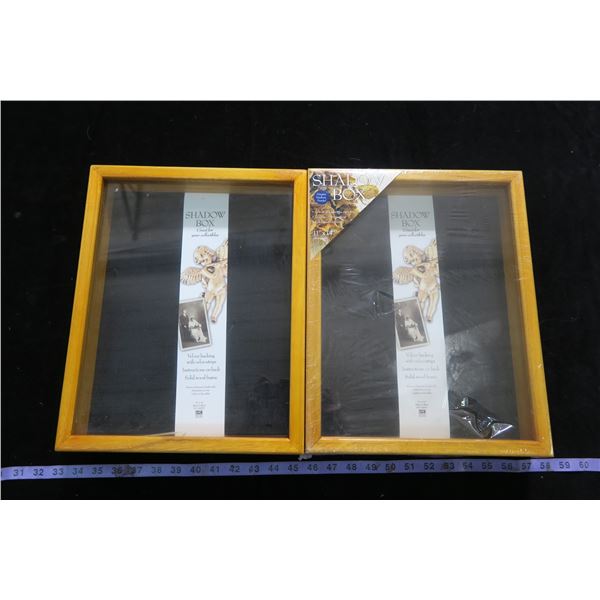 #1252 - 2 Shadow Boxes from Michaels Unused