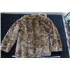 Image 2 : #1263 - Reversable Cheetah Print faux fur / Brown Inside - Fall/Winter Coat