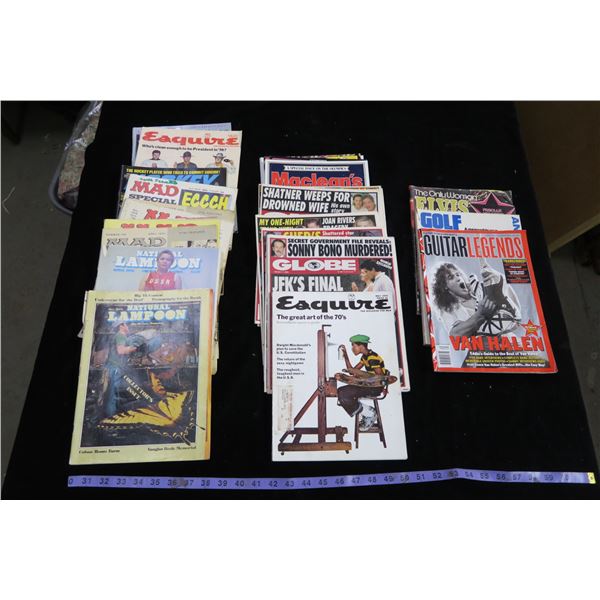 Lot of Vintage Magazines, 70's +