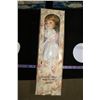 Image 2 : Collector Porcelain Dolls & Stands, with original boxes