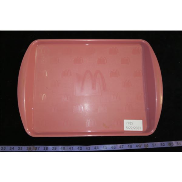 vintage mcdonals tray
