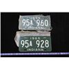 Image 1 : 1965 Indiana license plates