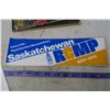 Image 5 : 1970's Saskatchewan Travel Map & Book, 1973 RCMP Sticker, Centennial Poster
