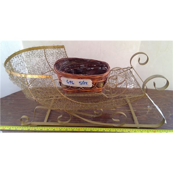 2 Sleighs - Ornaments