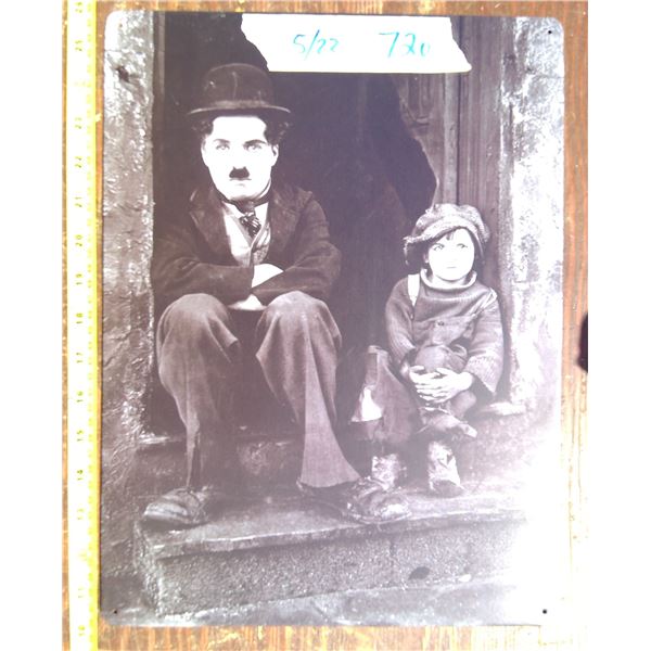 1 Tin Sign - Chaplin