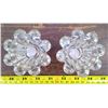 Image 3 : 2 Clear Candle Holders