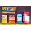 Image 1 : Rileys Cinnamon/Ginger, Dr.Bells, Seal Wax & Knox Geletin