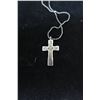 Image 2 : #1312 - Chisel Stainless Steel Cross and Chain