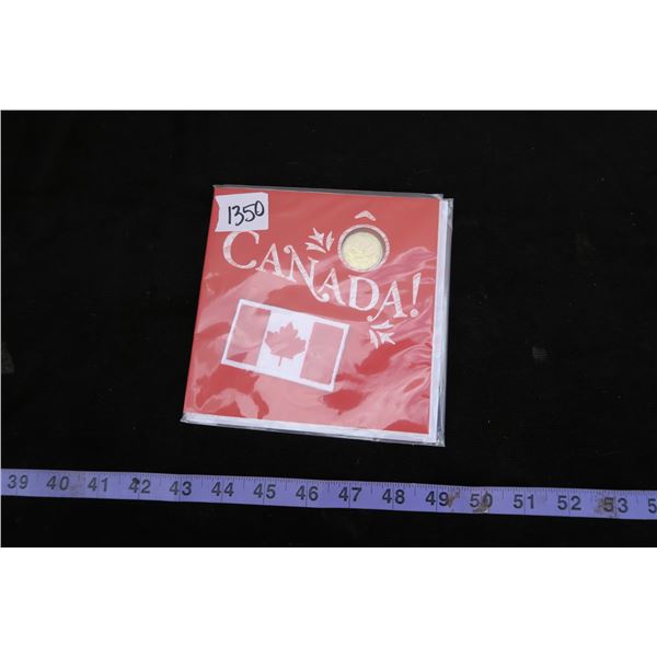 #1313 - 2015 O'Canada Collectable Coin Set w/Maple Leaf Loonie