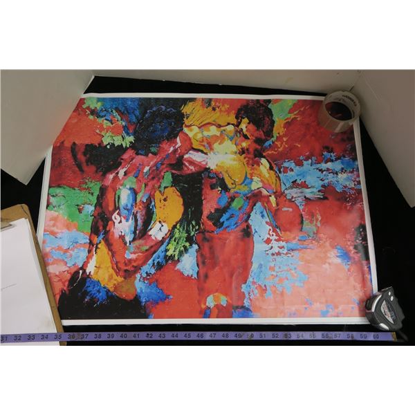 #1340 - Colorful Rocky Print