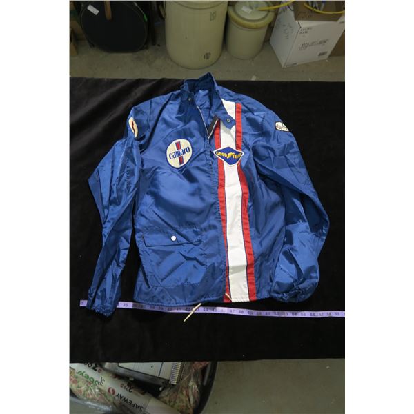 #1341 - Vintage Nylon Race Car Promo Pit Jacket
