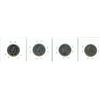 Image 2 : (4) 2001-2016 Canadian 25 Cent Coins