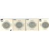 Image 1 : (4) 1963-1964 Canadian 25 Cent Coins