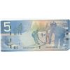 Image 2 : 2006 Canadian 5 Dollar Bill