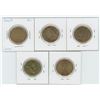 Image 2 : 5 X Various 2005 - 2014 Canadian 1 Dollar Coins