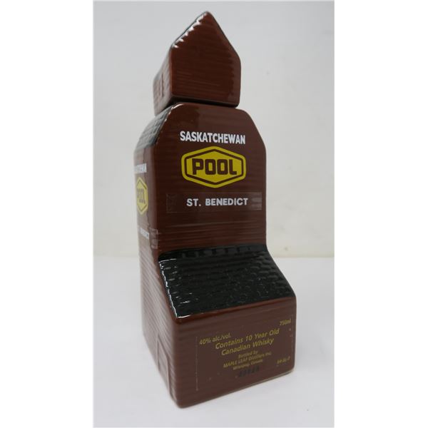 Maple Leaf 10 Year Old Canadian Whisky 750ml St.Benedict Grain Mill Bottle Sealed