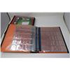 Image 2 : 3X Coin/Bill Collector Binders with 30 Bill Pocket Sleeves and 18 Coin Pocket Sleeves
